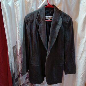 Cerruti 1881 black white hounds tooth wool jacket blazer size 36 small?